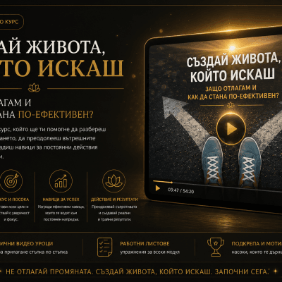 Защо ОТЛАГАМ и КАК да стана ПО-ЕФЕКТИВЕН?