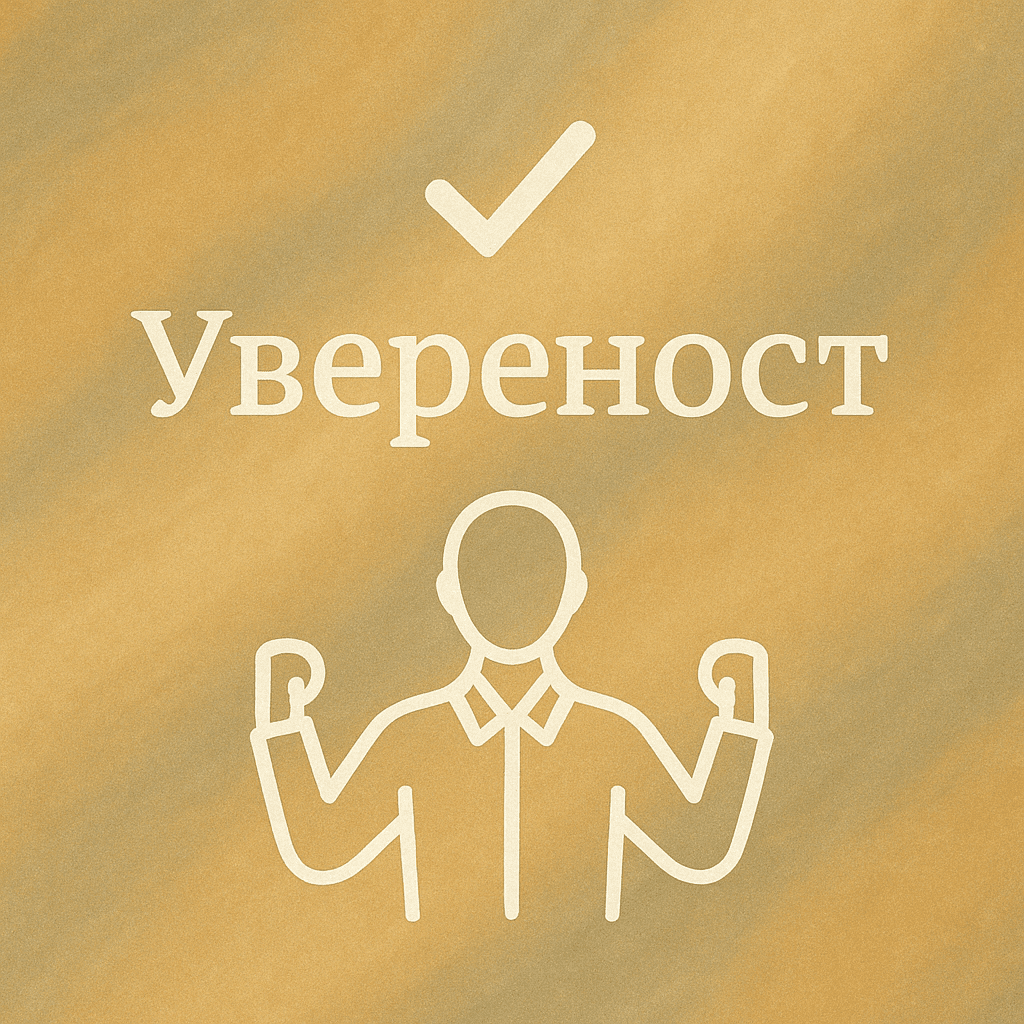 Никой не страда от липса на увереност!