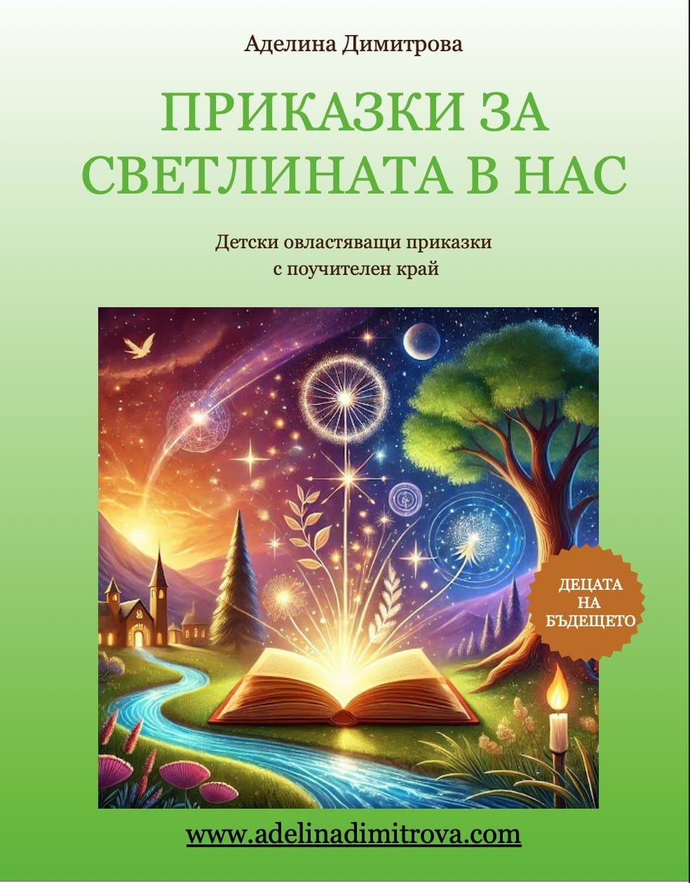 Корица Приказки за светлината в нас