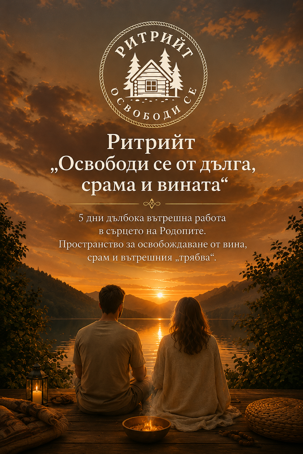 Ритрийт "Освободи се от срама, дълга и чувството за вина" 1 reatreat shame and guilt