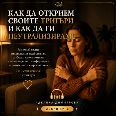 🎧 Аудио курс "Как да открием своите тригъри и как да ги неутрализираме?"